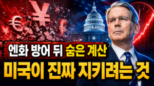 엔화 방어 뒤 숨은 계산 미국이 진짜 지키려는 것